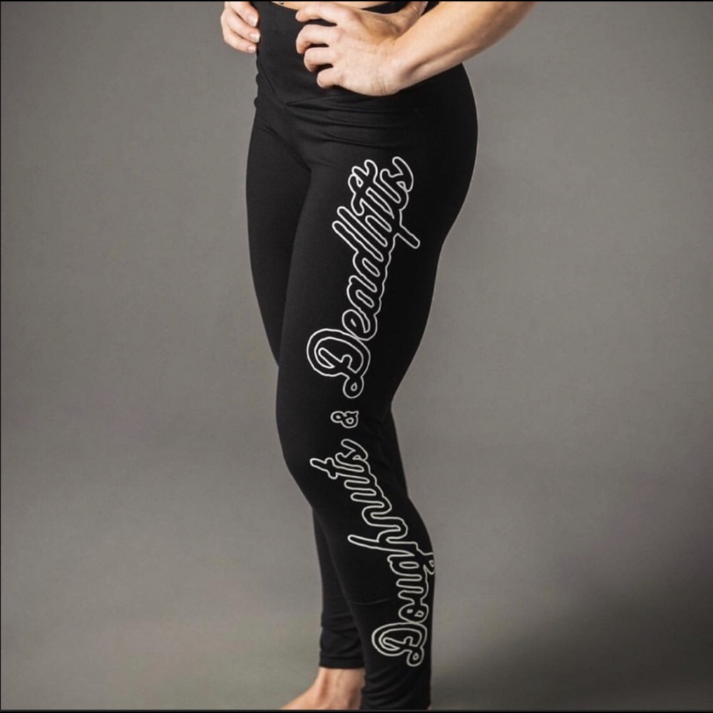 Doughnuts and Deadlifts Leggings